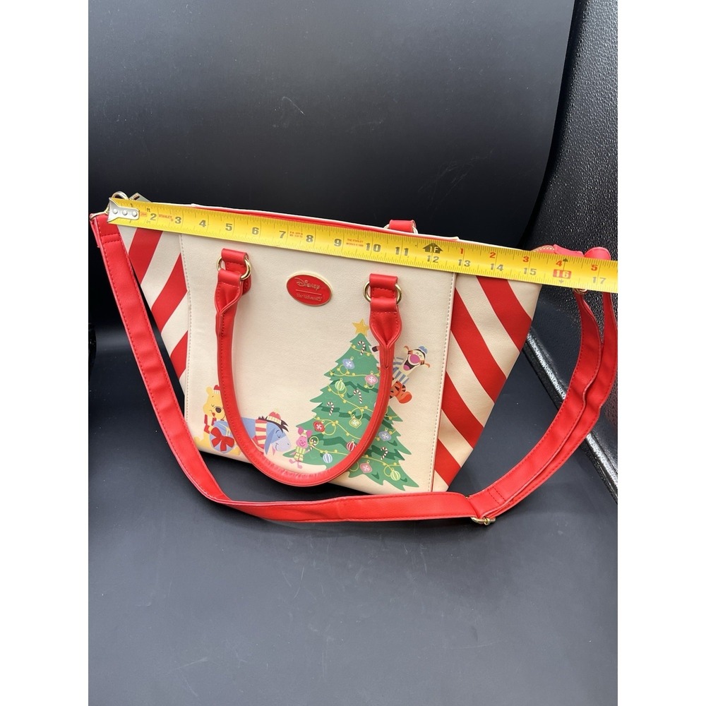 Her Universe Disney Winnie The Pooh Christmas Ornament Shoulder Tote Bag - Picture 12 of 16